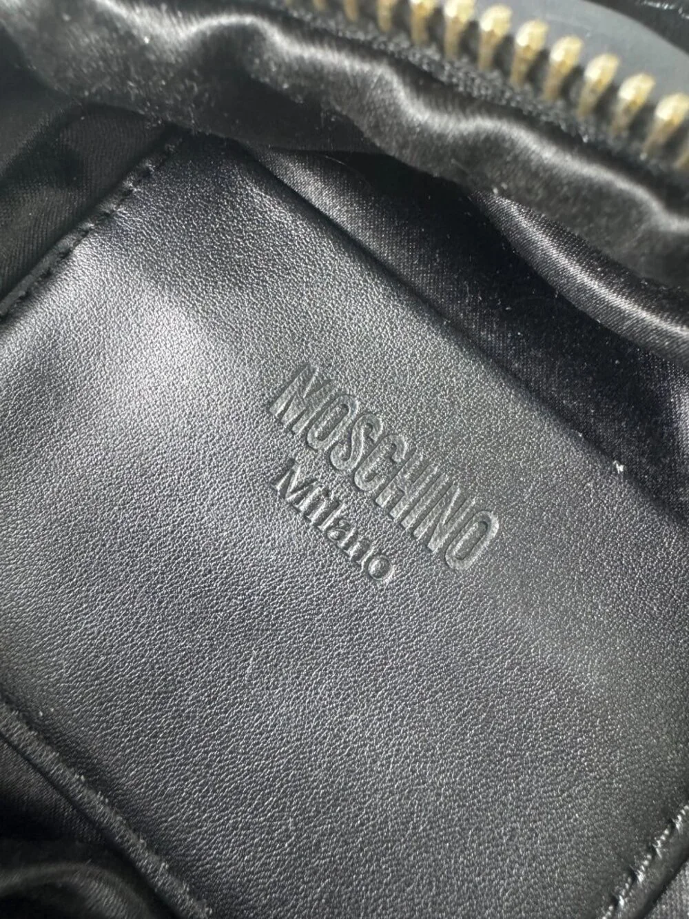 Authentic MOSCHINO QUILTED NYLON SMALL BACKPACK/SHOULDER BAG